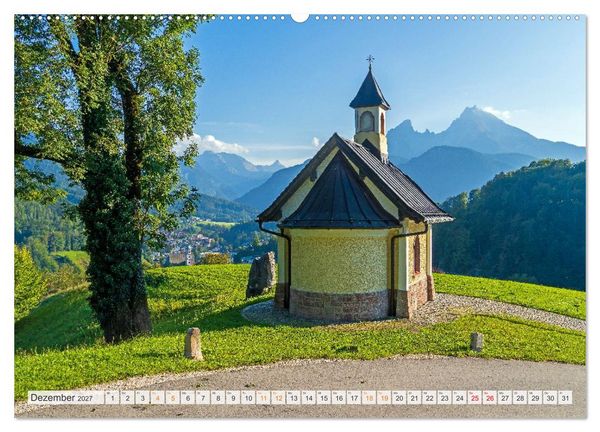 Produktbild: Berchtesgadener Land - Welt der Berge und Seen (Wandkalender 2027 DIN A2 quer), CALVENDO Monatskalender