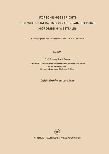 Produktbild: Deichselkr&auml;fte an Lastz&uuml;gen