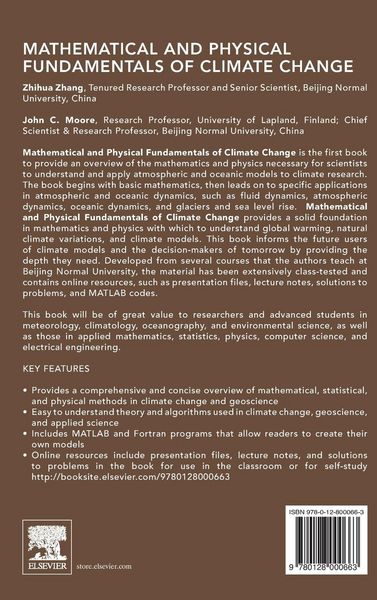 Produktbild: Mathematical and Physical Fundamentals of Climate Change