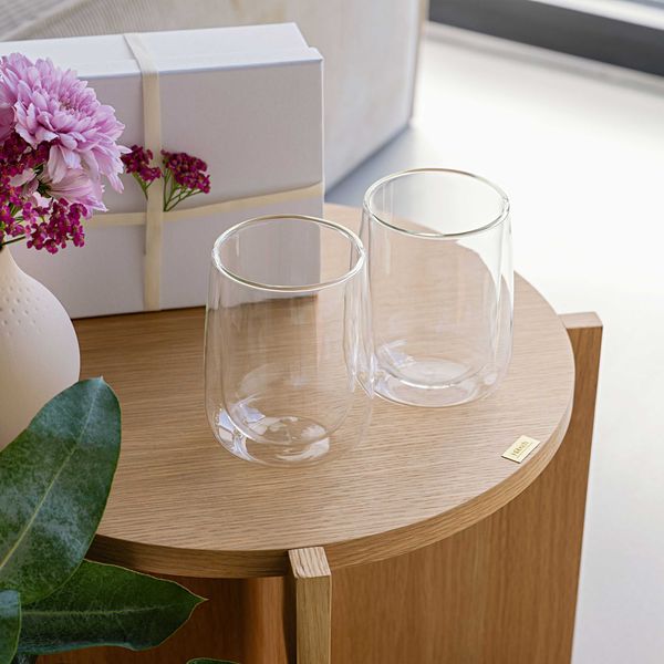 Villeroy & Boch Artesano Glas-Tassen – 2er-Set, 110 Ml – Doppelwandiges Borosilikatglas Für Heiße & Kalte Getränke
