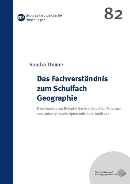 Das Fachverständnis zum Schulfach Geographie