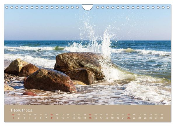 Produktbild: M&ouml;n, Impressionen einer d&auml;nischen Insel (Wandkalender 2026 DIN A4 quer), CALVENDO Monatskalender