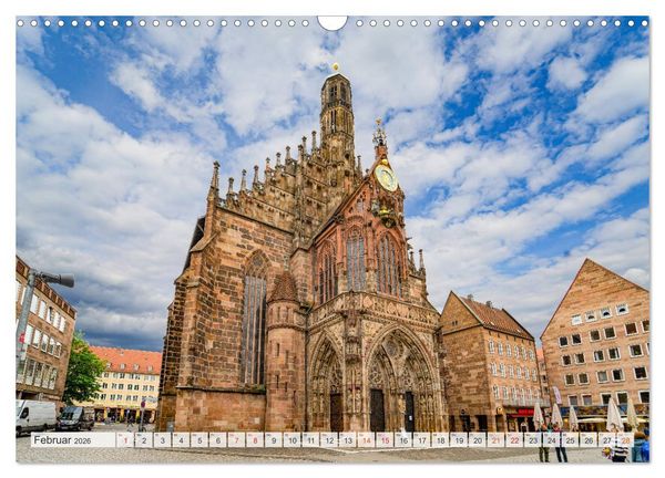 Produktbild: N&uuml;rnberg Impressionen (Wandkalender 2026 DIN A3 quer), CALVENDO Monatskalender