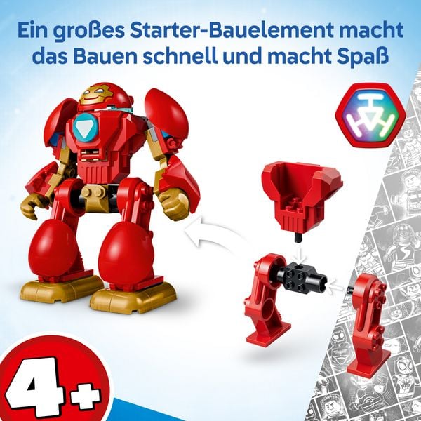 Produktbild: LEGO ǀ Marvel 11209 Iron Man und Seine Fantastischen Freunde Ultron vs. Iron Man