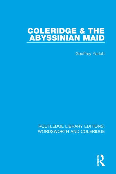 Produktbild: Coleridge and the Abyssinian Maid