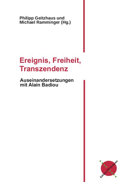 Produktbild: Ereignis, Freiheit, Transzendenz