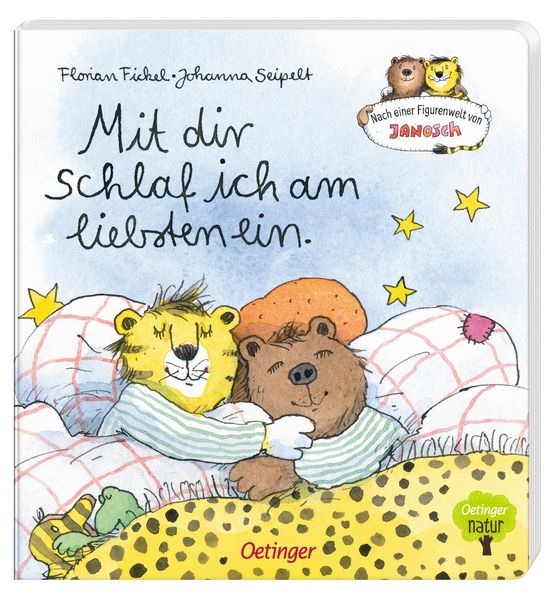 Produktbild: Nach einer Figurenwelt von Janosch. Mit dir schlaf ich am liebsten ein