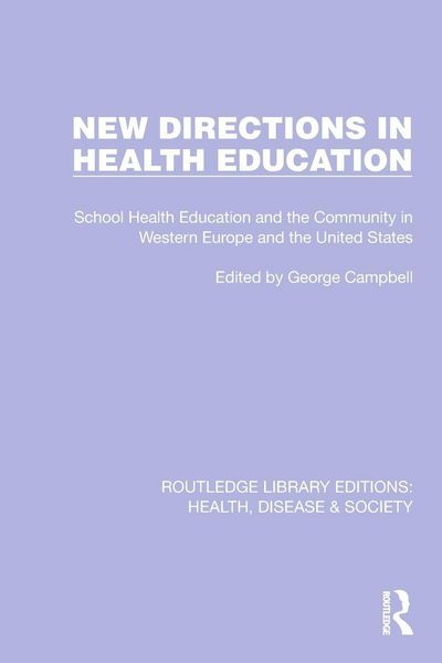 Produktbild: New Directions in Health Education