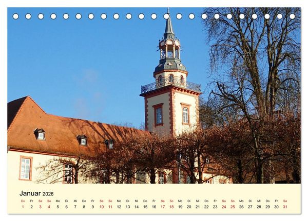 Produktbild: Willkommen in Bensheim an der Bergstra&szlig;e (Tischkalender 2026 DIN A5 quer), CALVENDO Monatskalender