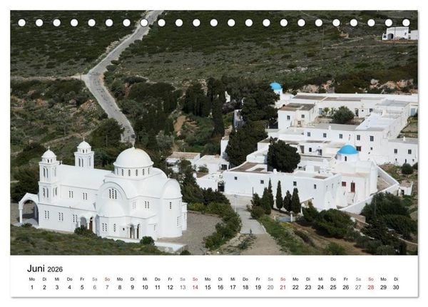 Produktbild: Paros, Perle der Kykladen (Tischkalender 2026 DIN A5 quer), CALVENDO Monatskalender