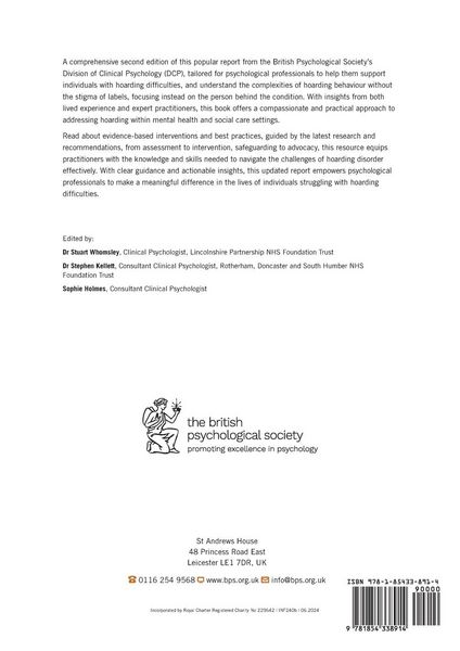 Produktbild: A psychological perspective on hoarding