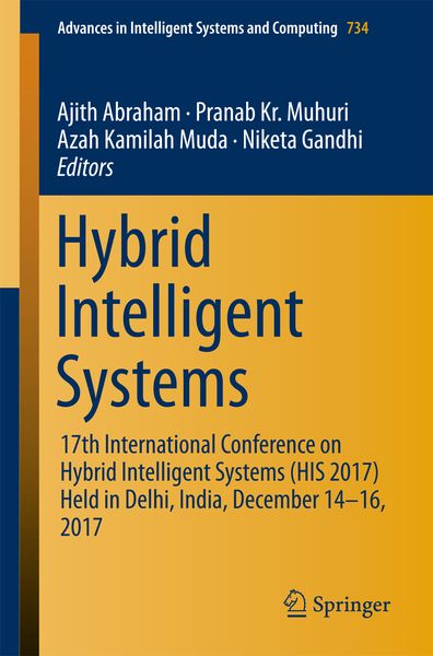 Produktbild: Hybrid Intelligent Systems
