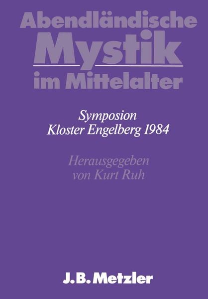 Produktbild: Abendl&auml;ndische Mystik im Mittelalter