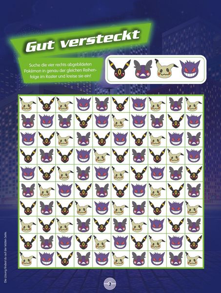 Produktbild: Pok&eacute;mon: Der gro&szlig;e Glow-in-the-Dark Stickerspa&szlig;: Stickern - R&auml;tseln - Ausmalen