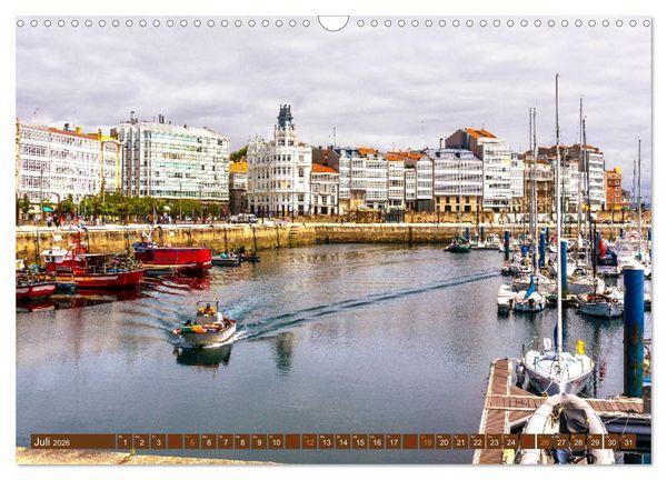 Produktbild: Faszinierende St&auml;dte Westeuropas - von Lissabon bis Antwerpen (Wandkalender 2026 DIN A3 quer), CALVENDO Monatskalender