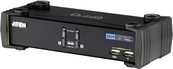 ATEN CS1762A-AT-G 2 Port KVM-Umschalter DVI USB 1920 x 1200 Pixel