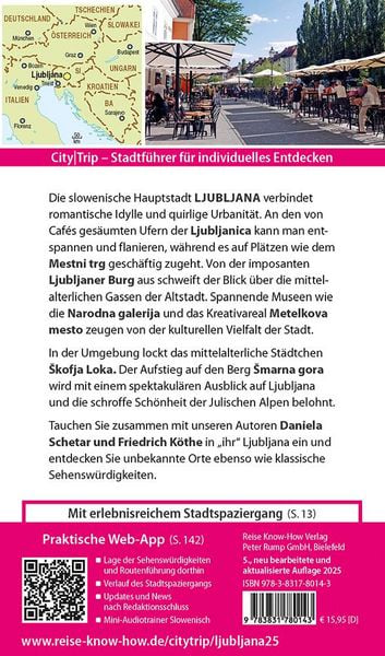 Produktbild: Reise Know-How CityTrip Ljubljana