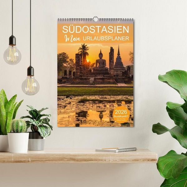 Produktbild: S&Uuml;DOSTASIEN - Mein URLAUBSPLANER (Wandkalender 2026 DIN A3 hoch), CALVENDO Monatskalender