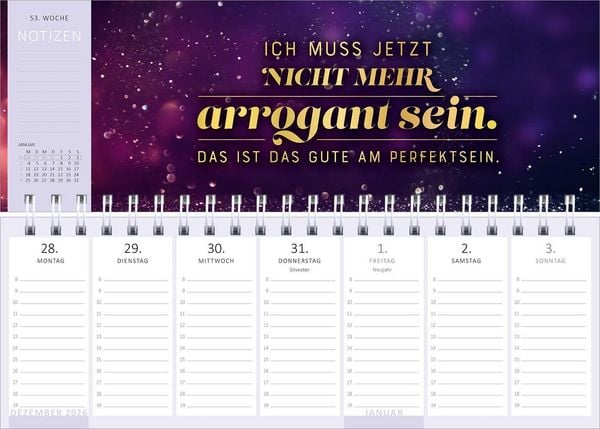 Produktbild: Tischkalender Meine Motivation & ich leben gerade getrennt. 2027