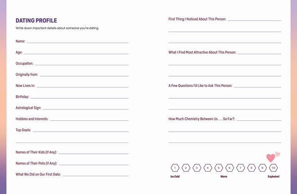 Produktbild: Love Is Blind: Dating Journal