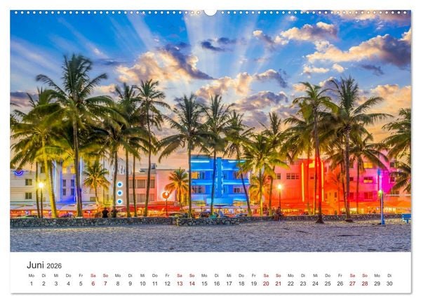 Produktbild: Florida - Eine Reise in den Sonnenscheinstaat. (Wandkalender 2026 DIN A2 quer), CALVENDO Monatskalender