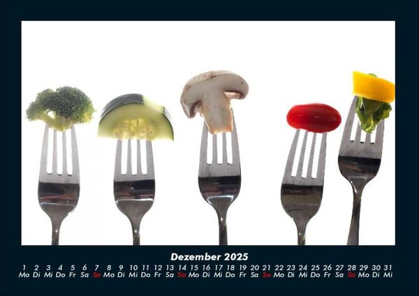 Produktbild: Gem&uuml;sekalender 2025 Fotokalender DIN A4