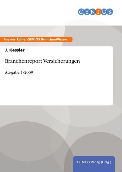 Produktbild: Branchenreport Versicherungen