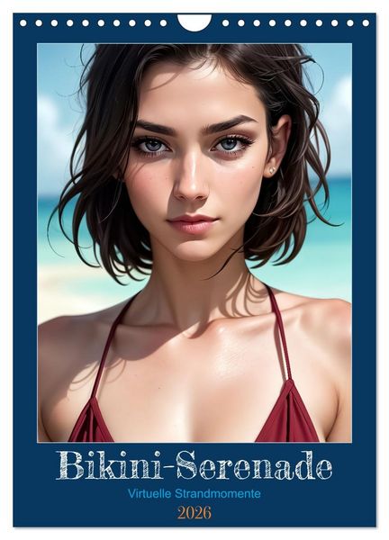Produktbild: Bikini-Serenade (Wandkalender 2026 DIN A4 hoch), CALVENDO Monatskalender