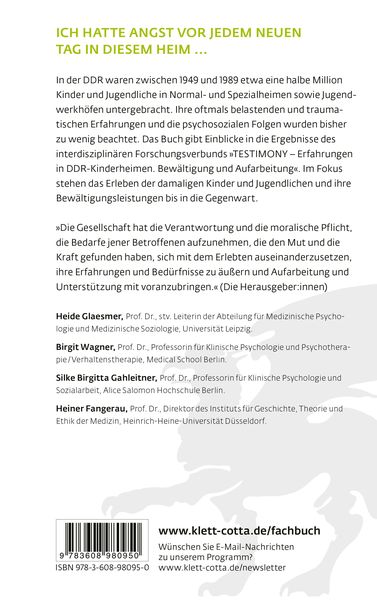 Produktbild: Ehemalige Heimkinder der DDR