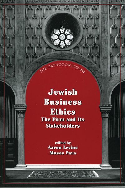 Produktbild: Jewish Business Ethics