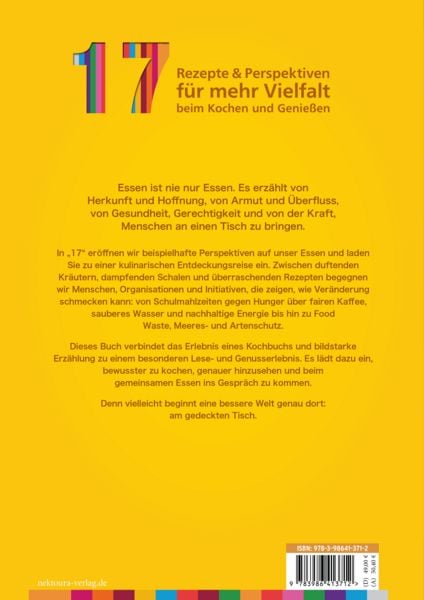 Produktbild: 17 - Rezepte & Perspektiven f&uuml;r mehr Vielfalt beim Kochen und Genie&szlig;en: