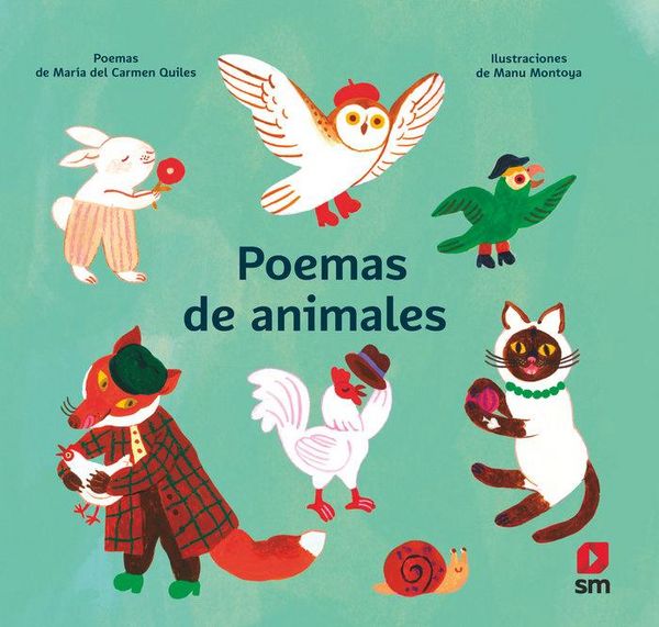 Produktbild: Poemas de animales