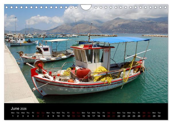 Produktbild: Kefalonia - Dreams of Greece (Wall Calendar 2026 DIN A4 landscape), CALVENDO 12 Month Wall Calendar