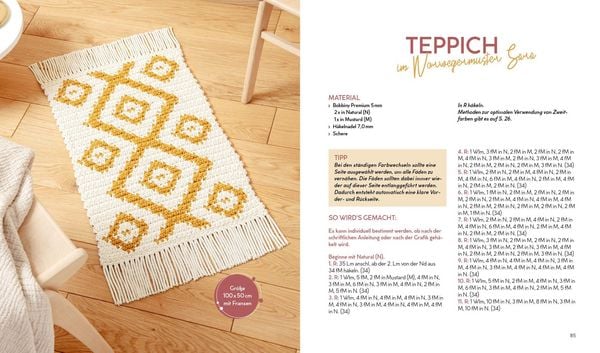 Produktbild: H&auml;keln mit Rope-Garn super easy &ndash; Das gro&szlig;e Anleitungsbuch mit Projekten f&uuml;r dein Zuhause