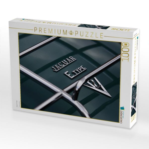 Produktbild: CALVENDO Puzzle Jaguar E-Type | 1000 Teile Lege-Gr&ouml;&szlig;e 64x48cm Foto-Puzzle f&uuml;r gl&uuml;ckliche Stunden
