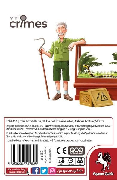 Produktbild: MiniCrimes - Kaltbl&uuml;tig ermordet