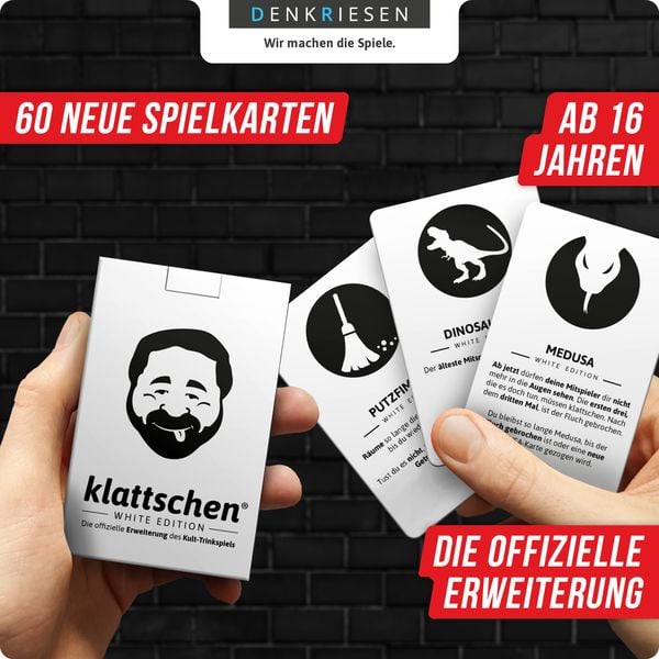 Produktbild: DENKRIESEN - klattschen&reg; - WHITE EDITION - Die offizielle Er