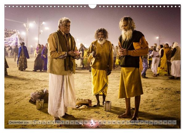 Produktbild: Alltag in Indien (Wandkalender 2026 DIN A3 quer), CALVENDO Monatskalender