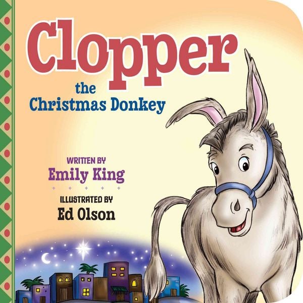 Produktbild: King, E: Clopper the Christmas Donkey