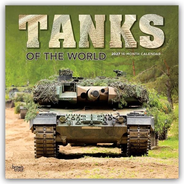 Produktbild: Tanks &ndash; Panzer 2027 &ndash; 16-Monatskalender