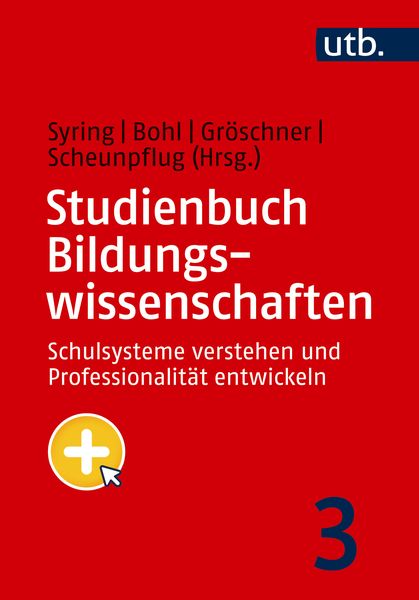 Produktbild: Studienbuch Bildungswissenschaften 3