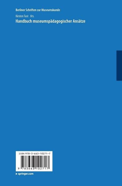 Produktbild: Handbuch der museumsp&auml;dagogischen Ans&auml;tze