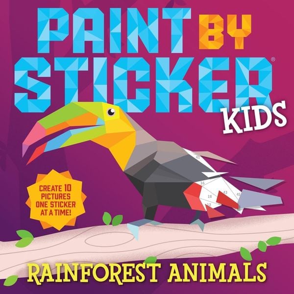 Produktbild: Paint by Sticker Kids: Rainforest Animals