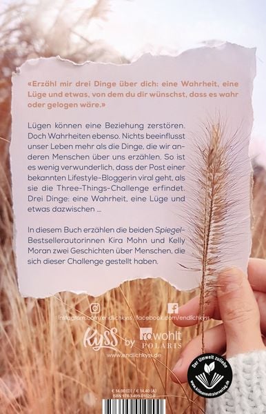 Produktbild: Because It's True − Tausend Momente und ein einziges Versprechen