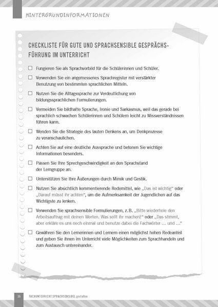 Produktbild: Fachunterricht sprachsensibel gestalten
