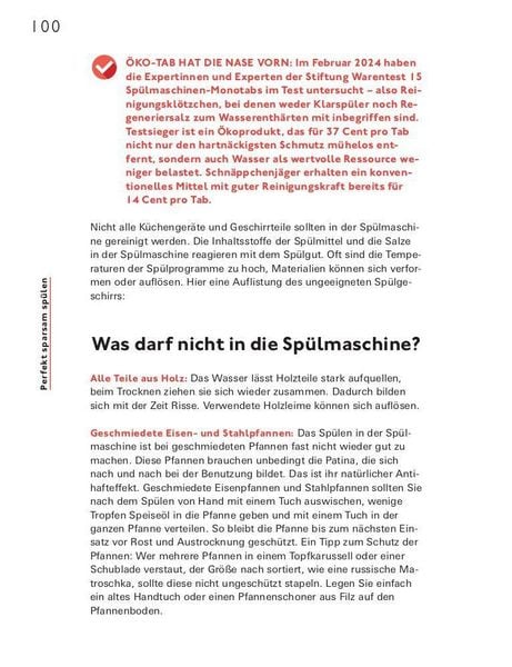 Produktbild: Der Stiftung Warentest Haushalts-Check