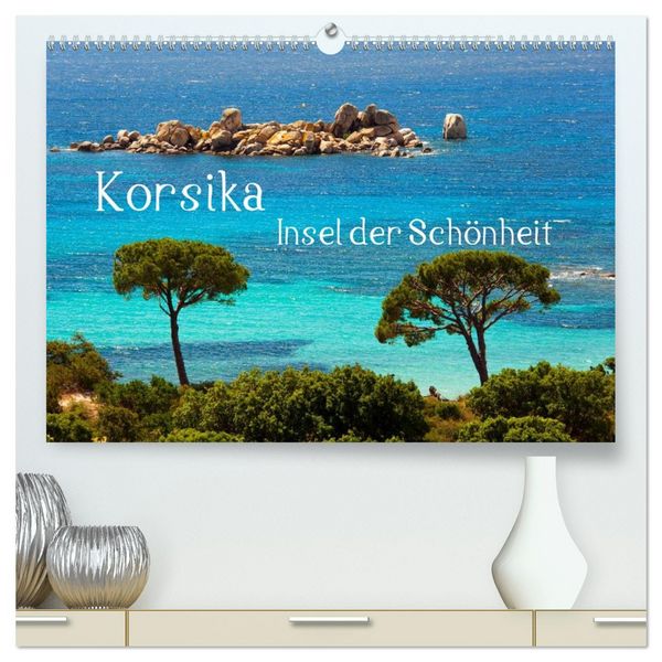 Produktbild: Korsika Insel der Sch&ouml;nheit (hochwertiger Premium Wandkalender 2026 DIN A2 quer), Kunstdruck in Hochglanz