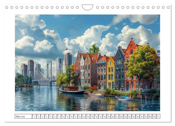 Produktbild: Reisest&auml;dte Europas (Wandkalender 2026 DIN A4 quer), CALVENDO Monatskalender