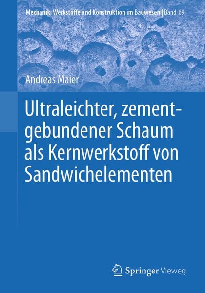 Produktbild: Ultraleichter, zementgebundener Schaum als Kernwerkstoff von Sandwichelementen