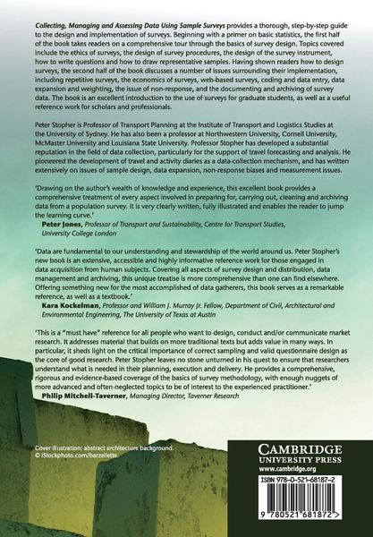 Produktbild: Collecting, Managing, and Assessing Data Using Sample Surveys